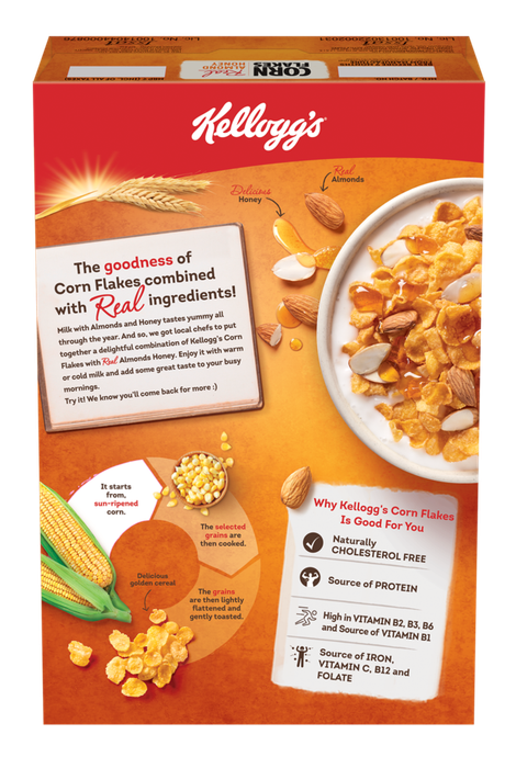 Kellogg's Almond and Honey Corn Flakes