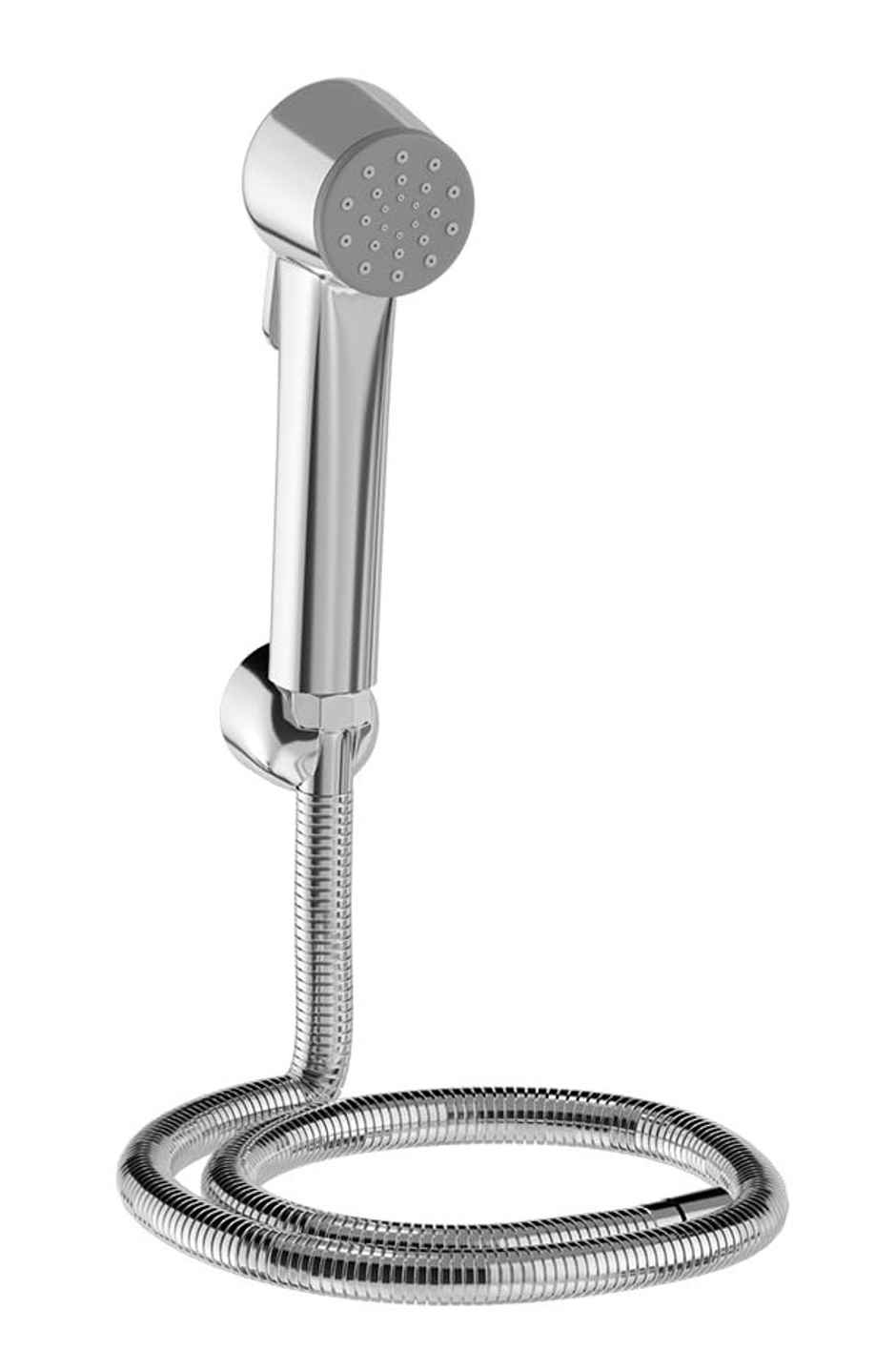 Lorazzo Eclipse Health Faucet Jet Spray Set with 1-meter Hose Pipe (SS 304) and Wall Hook