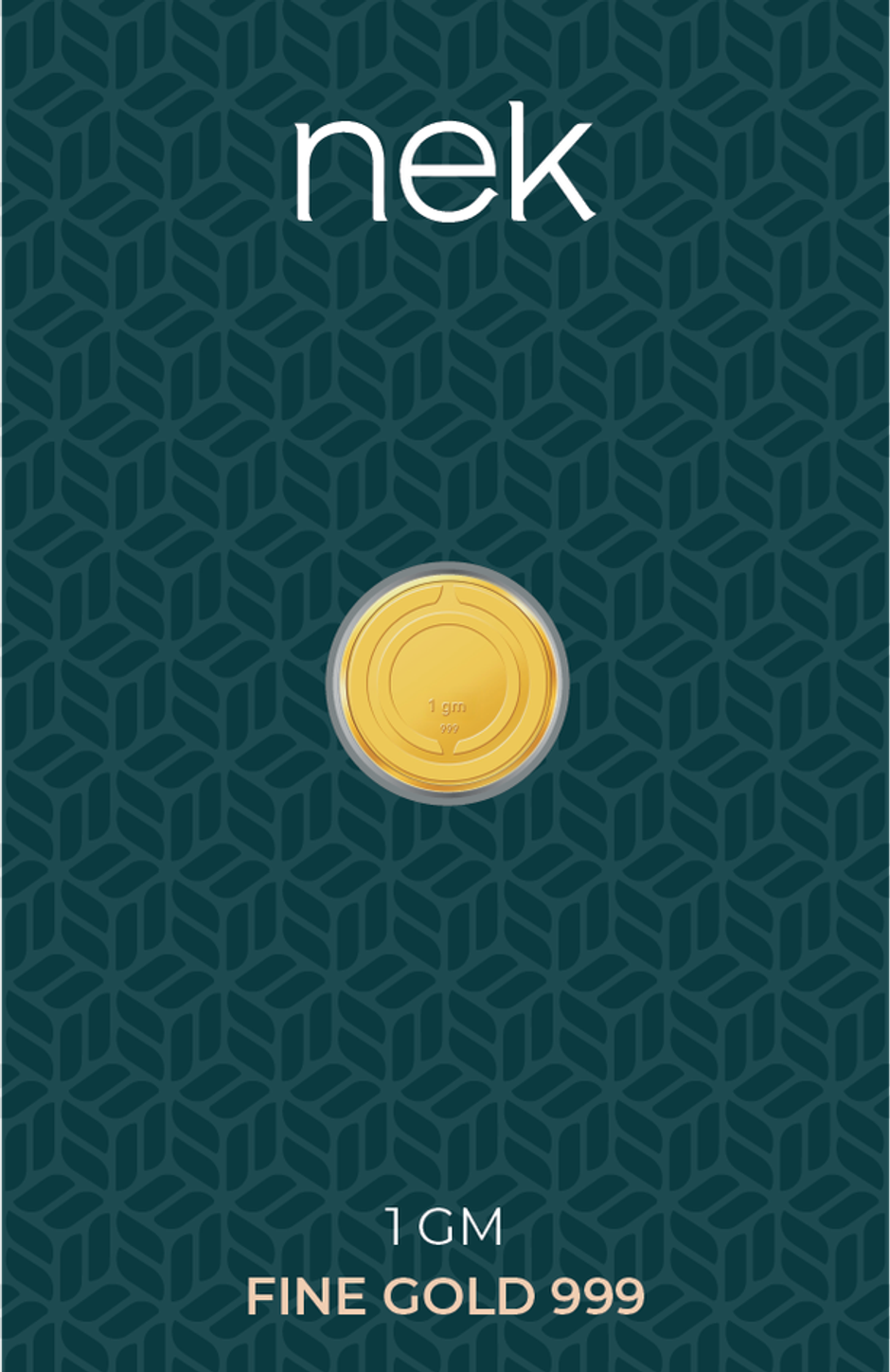 Nek By Jar Gold Coin 24K | 999 Purity