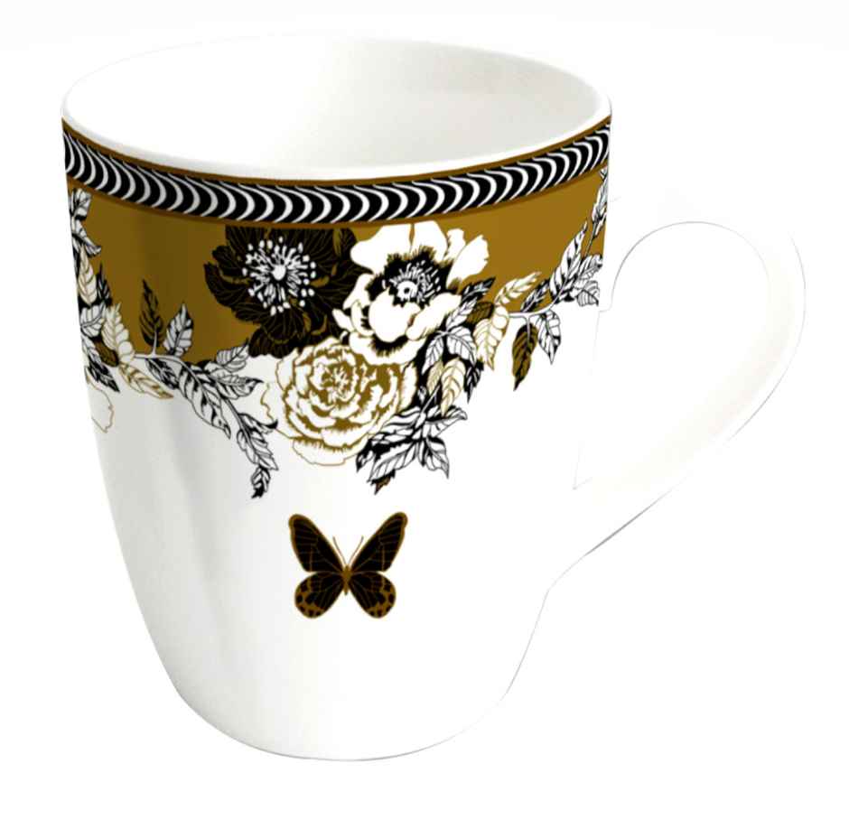 Roxx Chantilly Mug 300 ml (Colour May Vary)