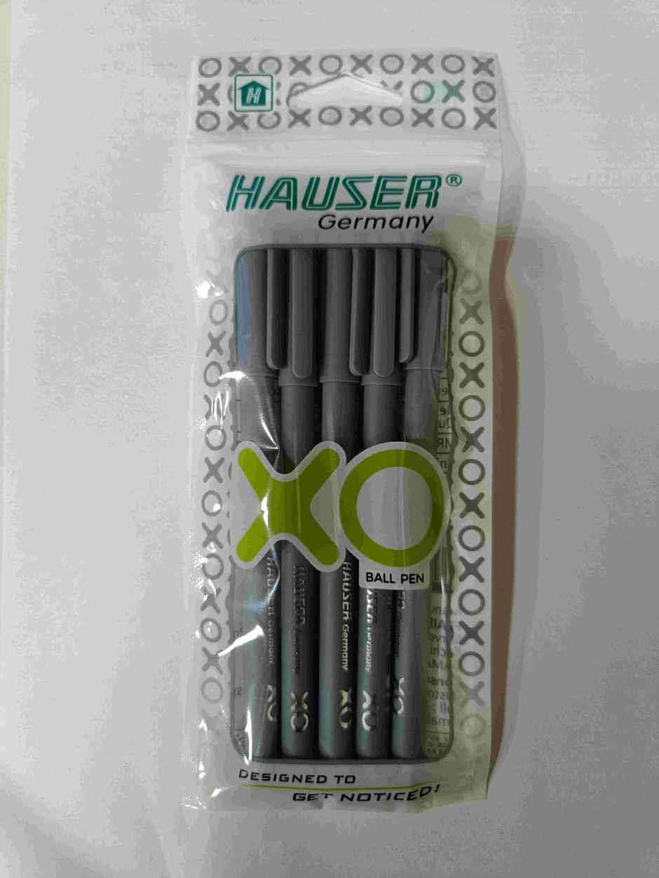 Hauser Xo Ball Pen Black Pack Of 5