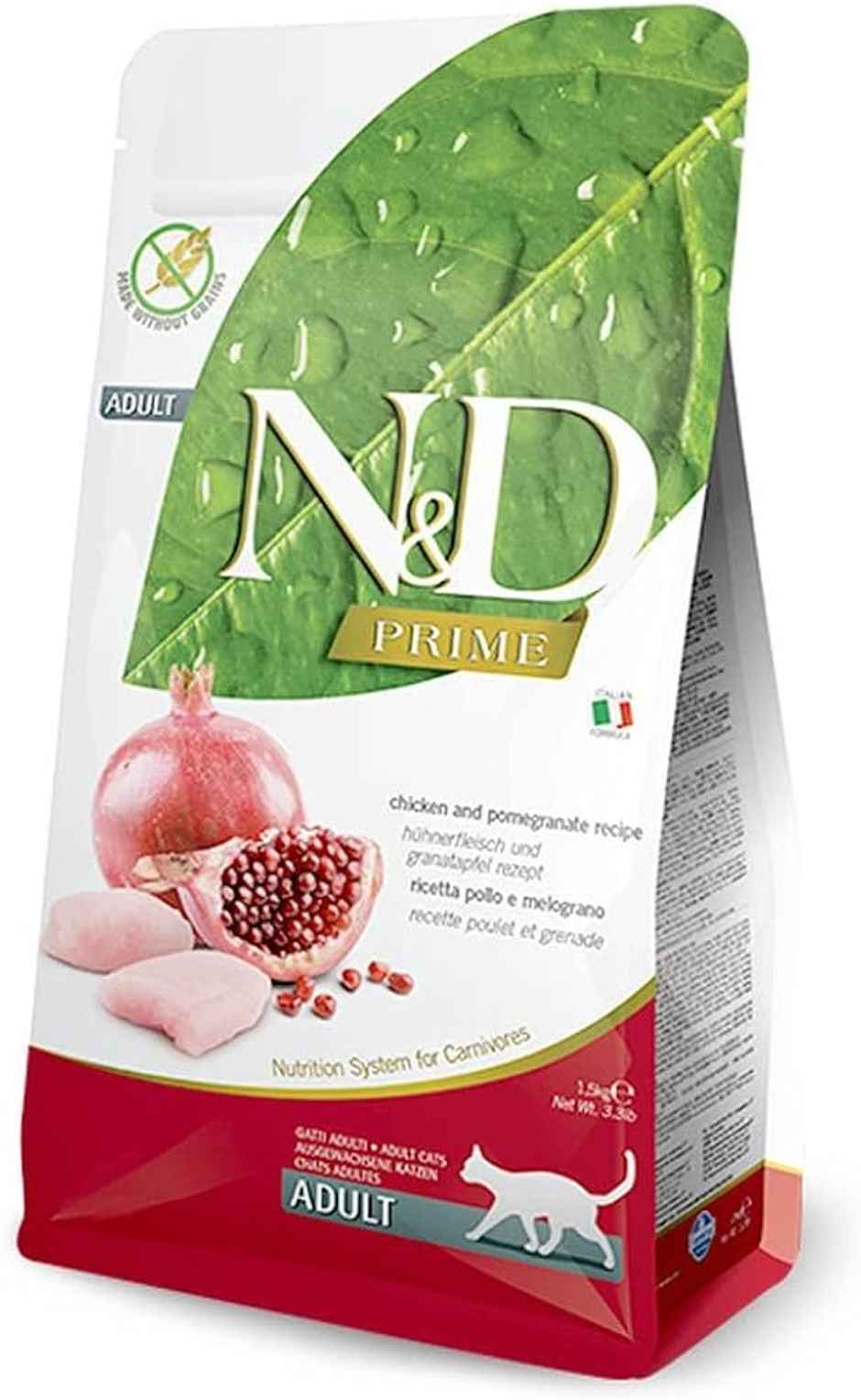 Farmina N&D Prime Grain Free Chicken And Pomegranate Adult Cat Food
