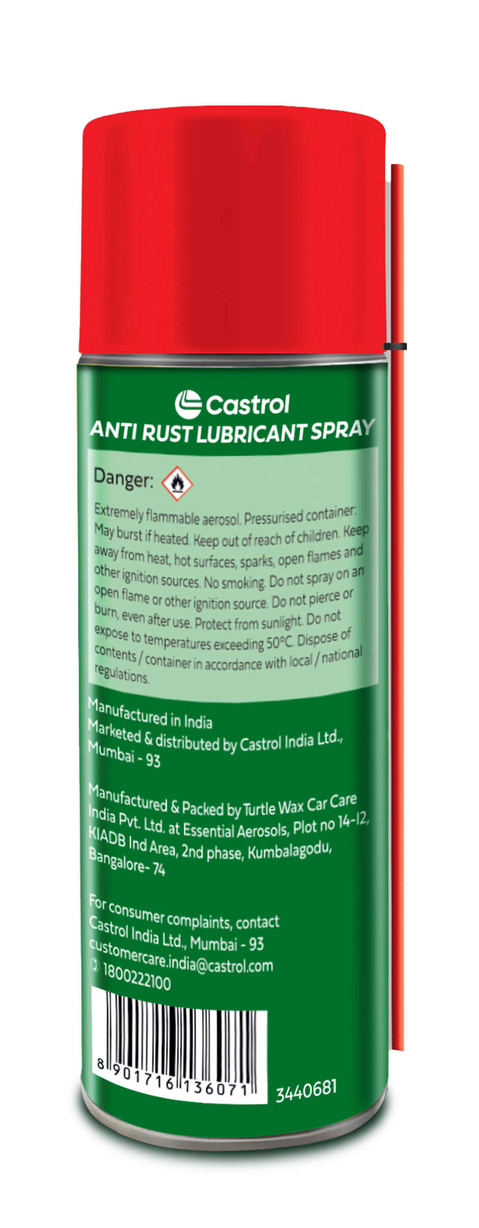 Castrol Antirust Lub Spray - L