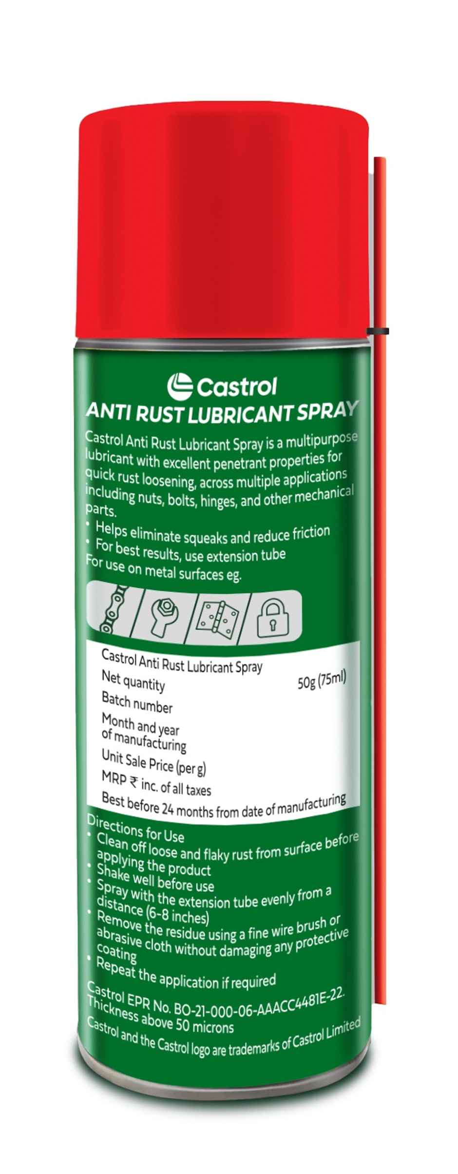 Castrol Antirust Lub Spray | S