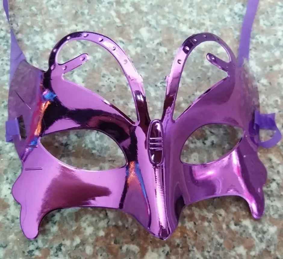 Glitter Mask | Halloween Special | Colour May Vary | Gullak