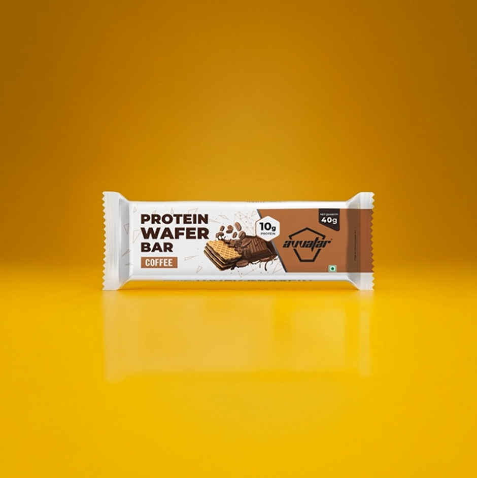 Avvatar Protein Wafer Bar | Coffee Flavour