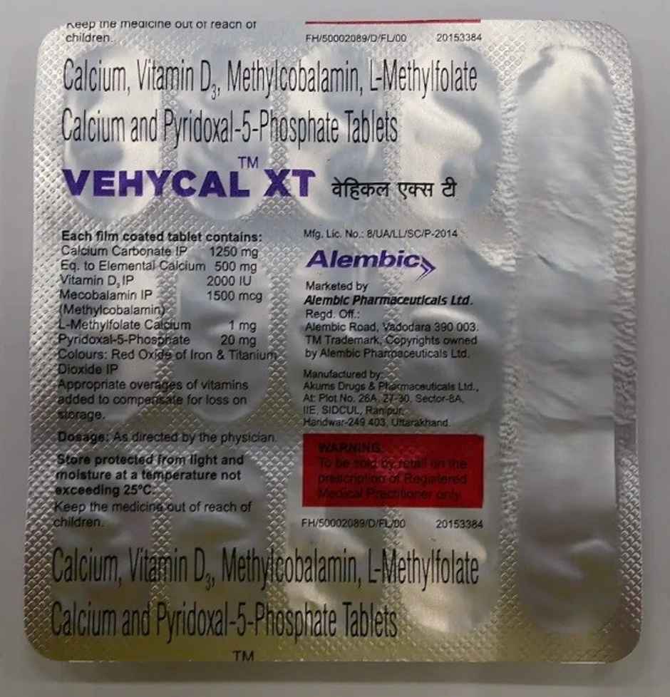Vehycal XT Tablet