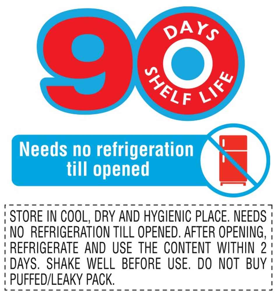 Amul Moti - Homogenised Toned Milk (Pouch 90 Days Shelf life) Combo