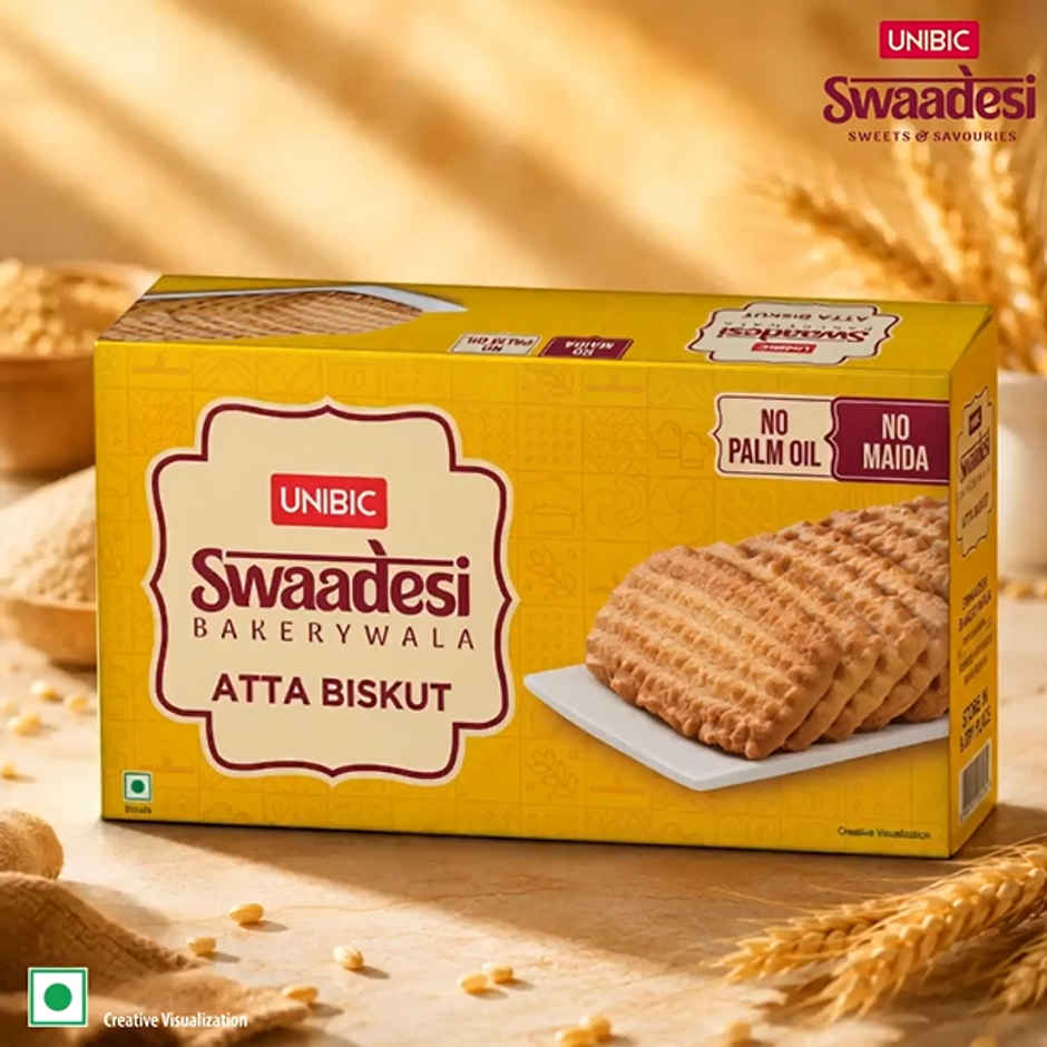 UNIBIC Swaadesi Atta Bakery Biskut | No Maida | No Palm Oil