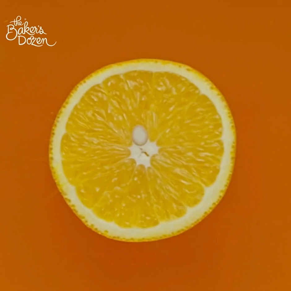 The Baker's Dozen Handmade Fresh Orange Cake |Eggless Cake | Tea Cake | Made with Fresh Orange Juice