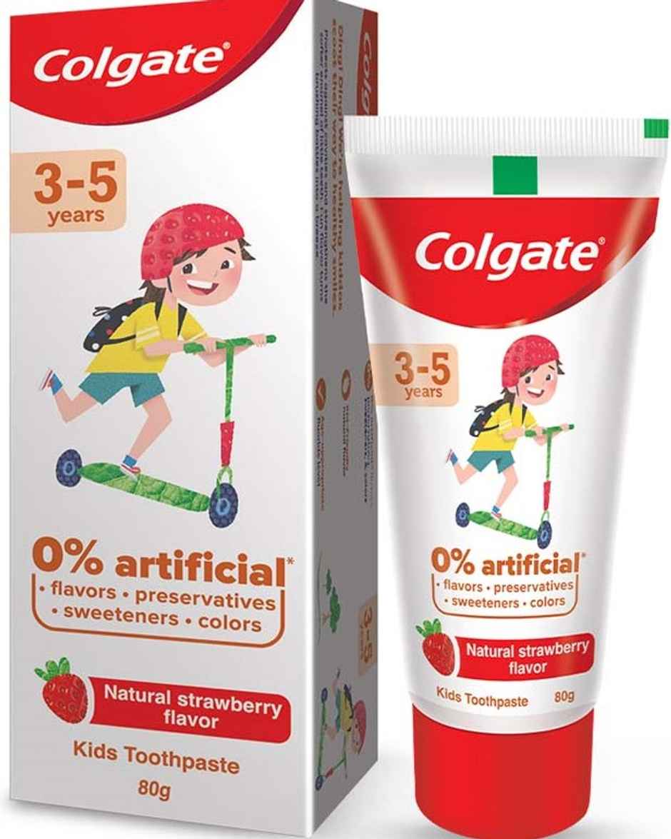 Colgate Toothpaste For Kids (3-5 Years) Natural Strawberry