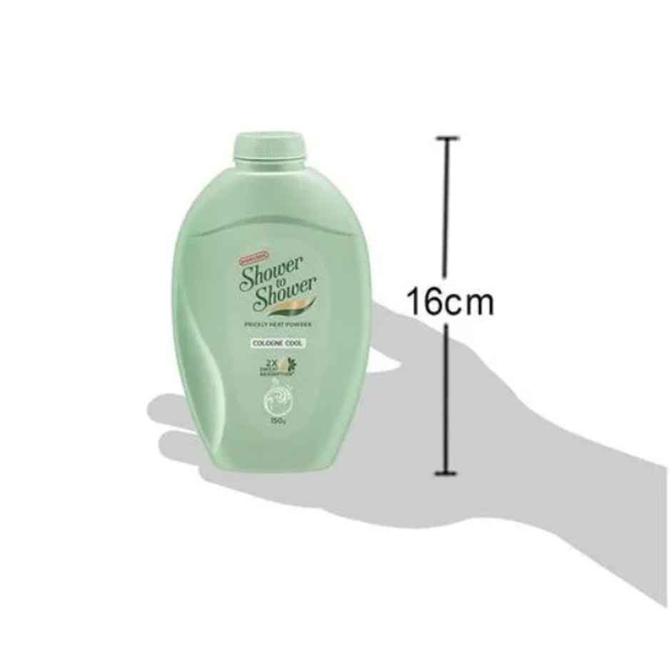 Shower To Shower Prickly Heat Powder - Cologne Cool