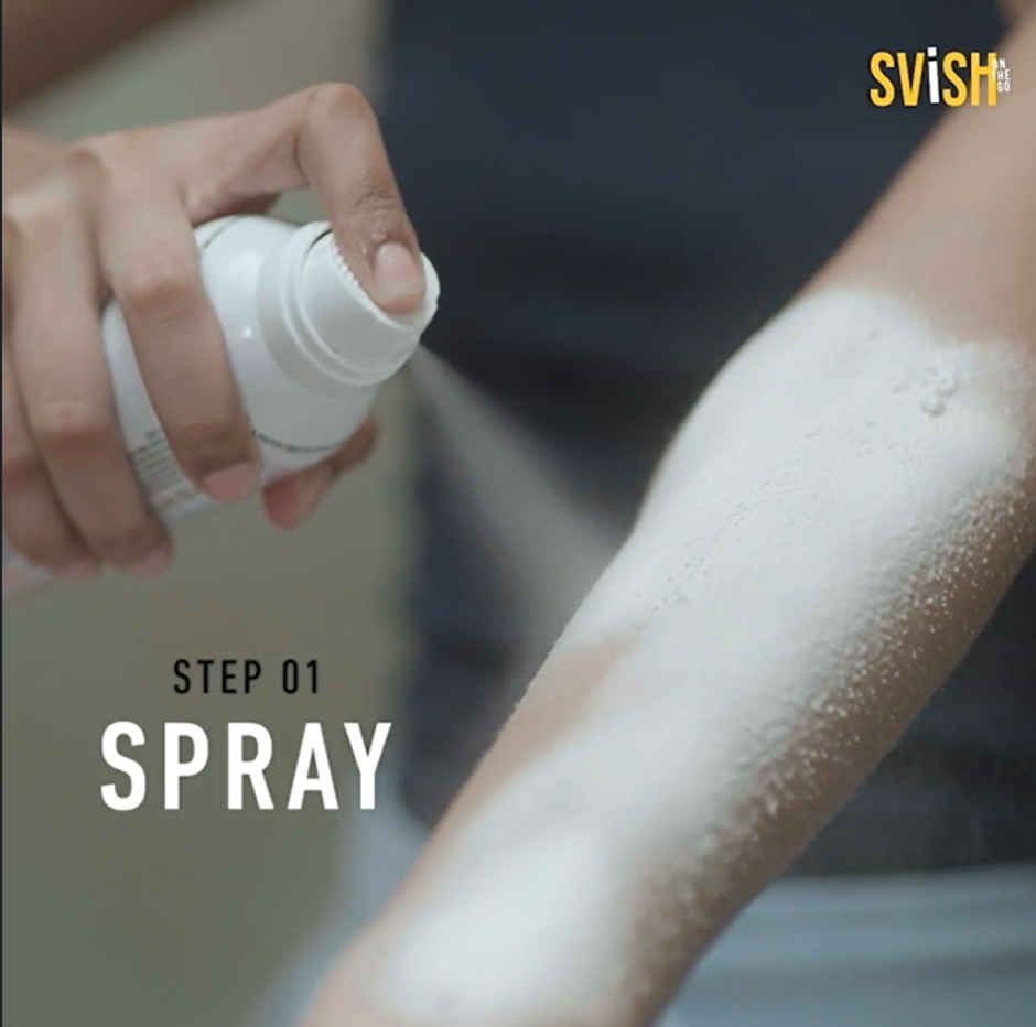 SVISH ON-THE-GO Hair removal spray for women Combo