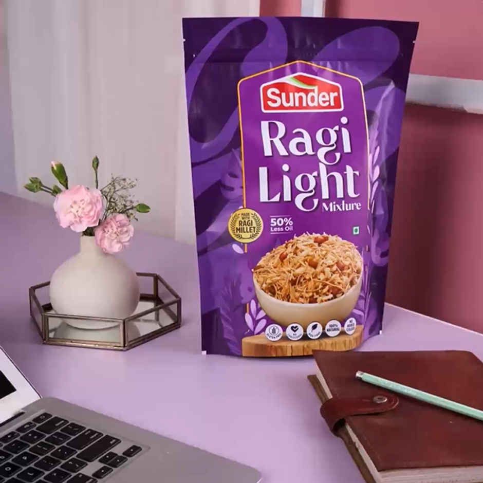 Sunder Ragi Light Mixture | Healthy Crunchy Mix