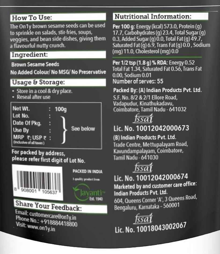 On1y Fenugreek Seeds Combo