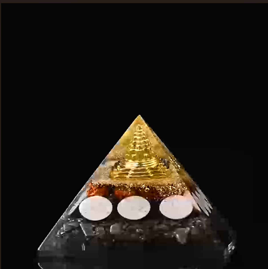 Hindcraft Money Magnet Pyrite Pyramid