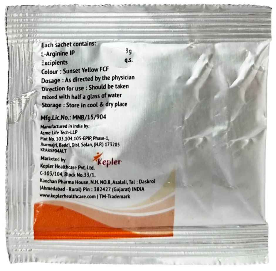 Argimust Natural Orange Lemon Flavour Granules