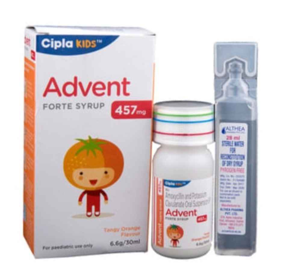 Advent Forte 457mg  Tangy Orange Flavour Syrup