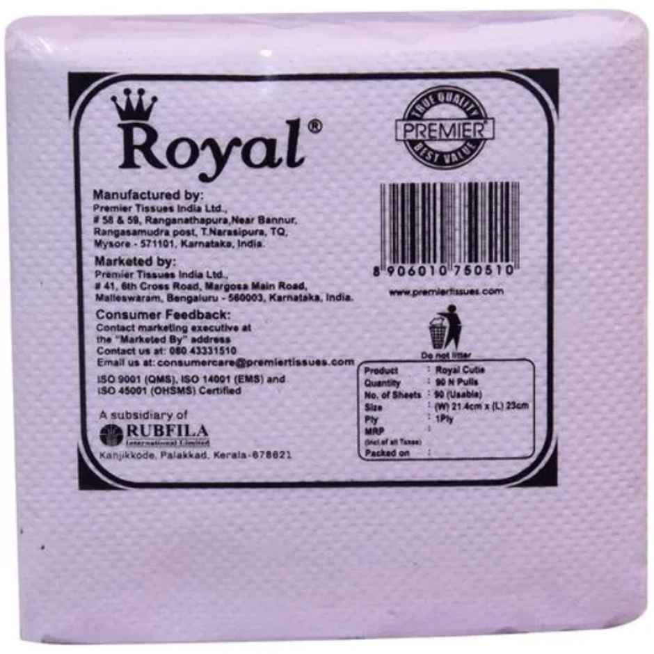 Royal Tissue Paper Cutie Napkin 90 Pulls