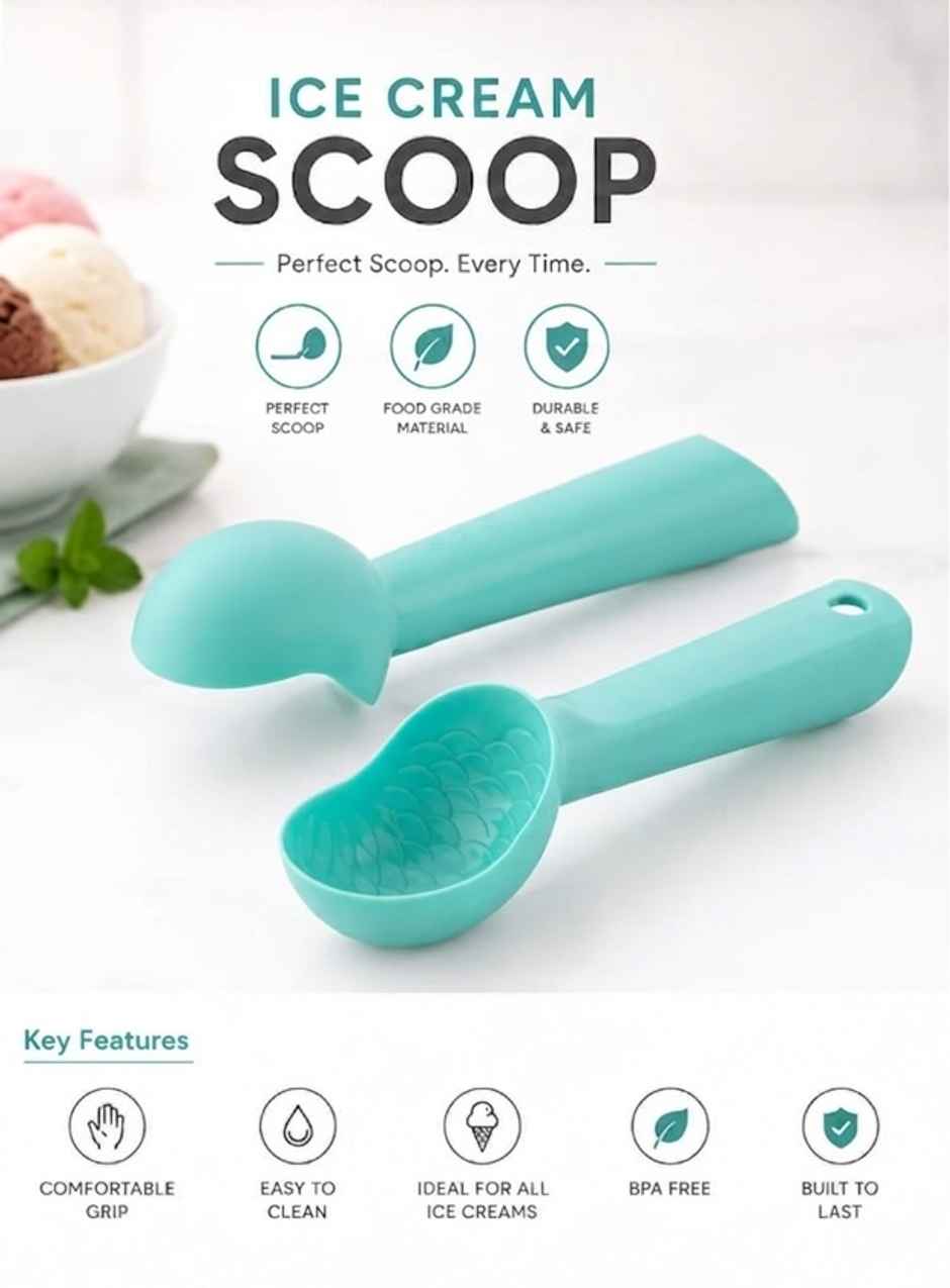 Everest Utility Ice Cream Scoop