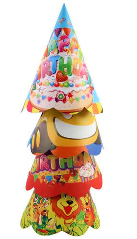 Party Cap - Medium size Assorted colours
