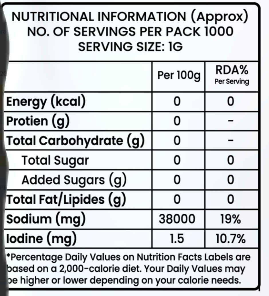 Sri Bhagyalakshmi Free Flow Salt