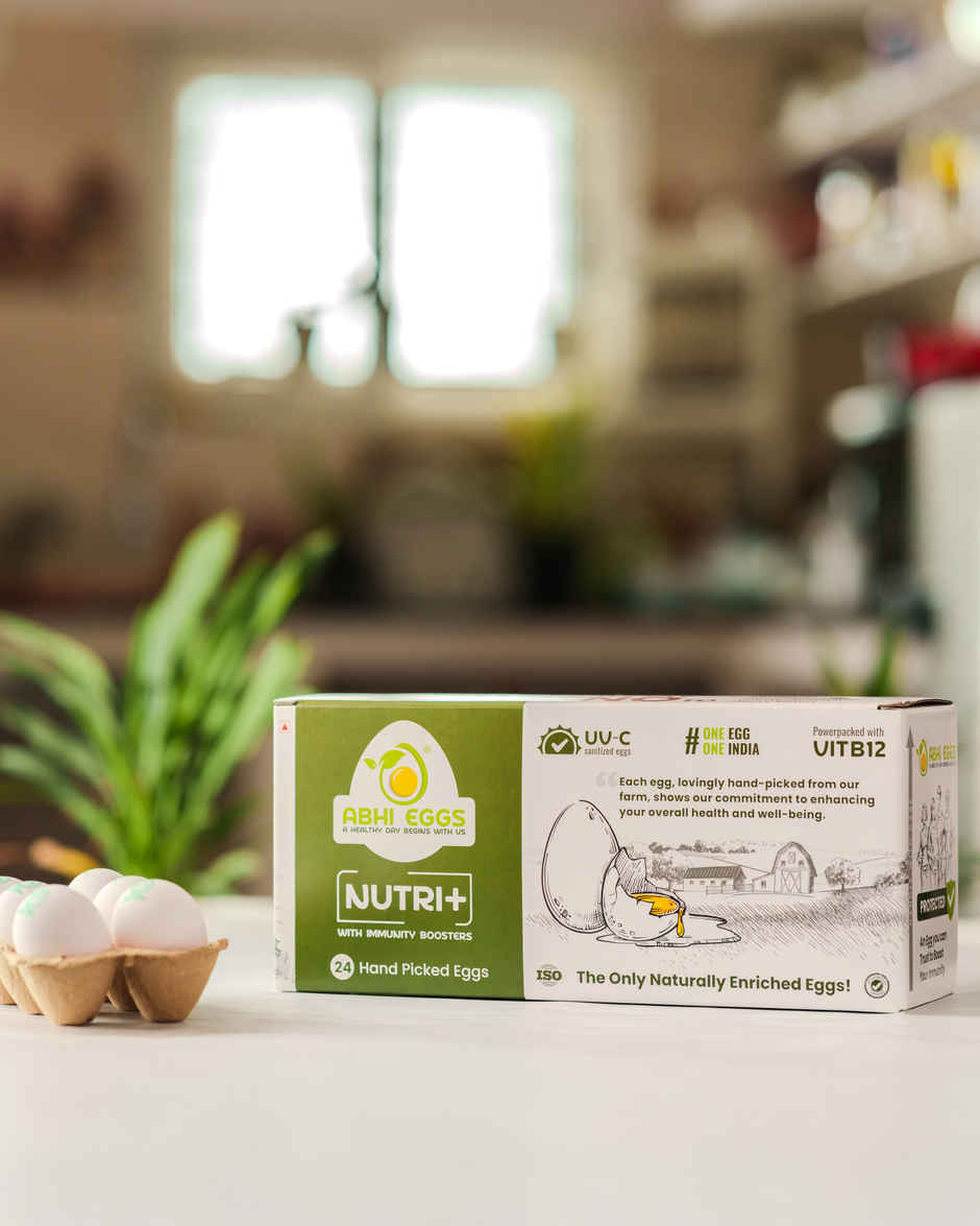 Abhi Nutri+ White Eggs