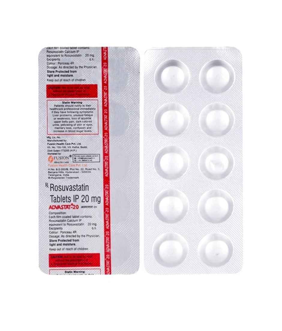 Advastat-20 Tablet