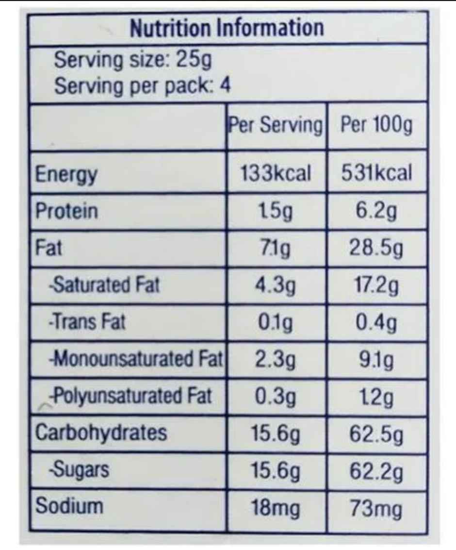 Toblerone White Chocolate with Honey & Almond Nougat Pouch