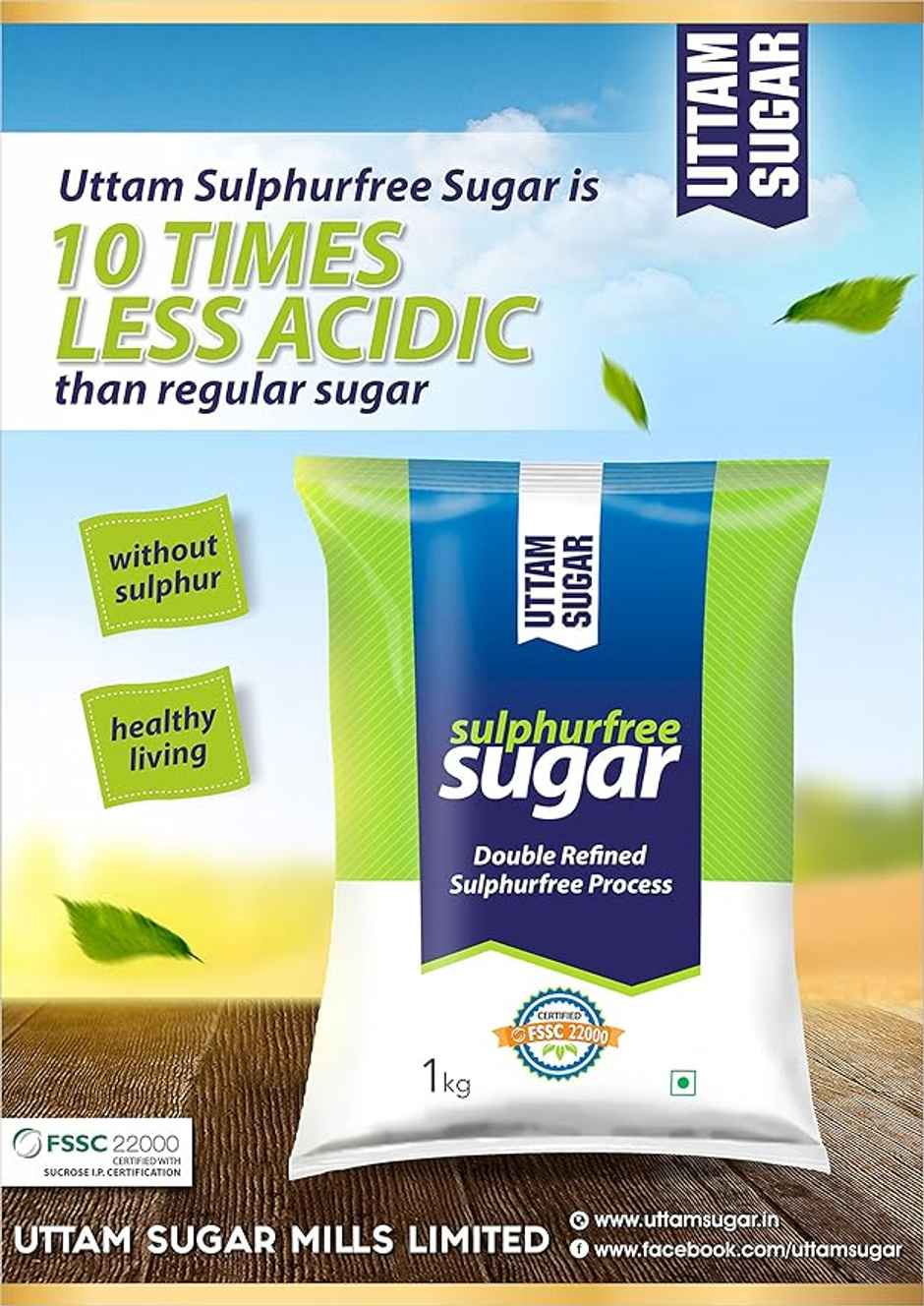 Uttam Sugar Sulphurless Sugar