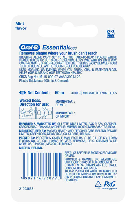 Oral-B Essential Floss Dental Floss 1 piece (50 m)