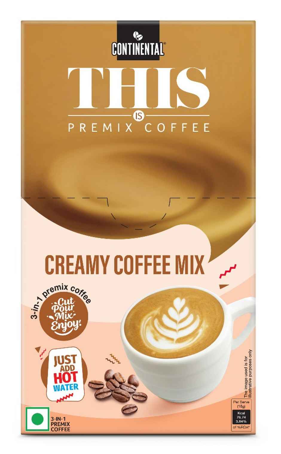 Continental THIS Premix Coffee Powder - Creamy | Sachet