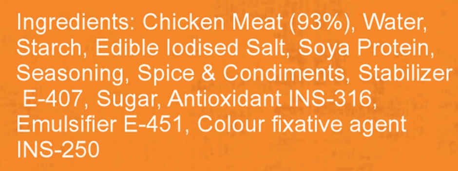 Deli Chic Chicken Sandwich Ham Slices