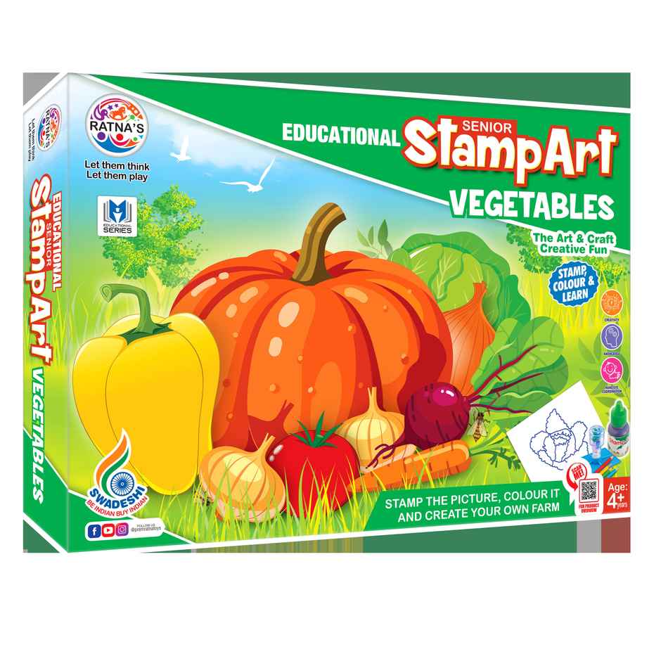 Ratna's Stamp Art | B Vegetable