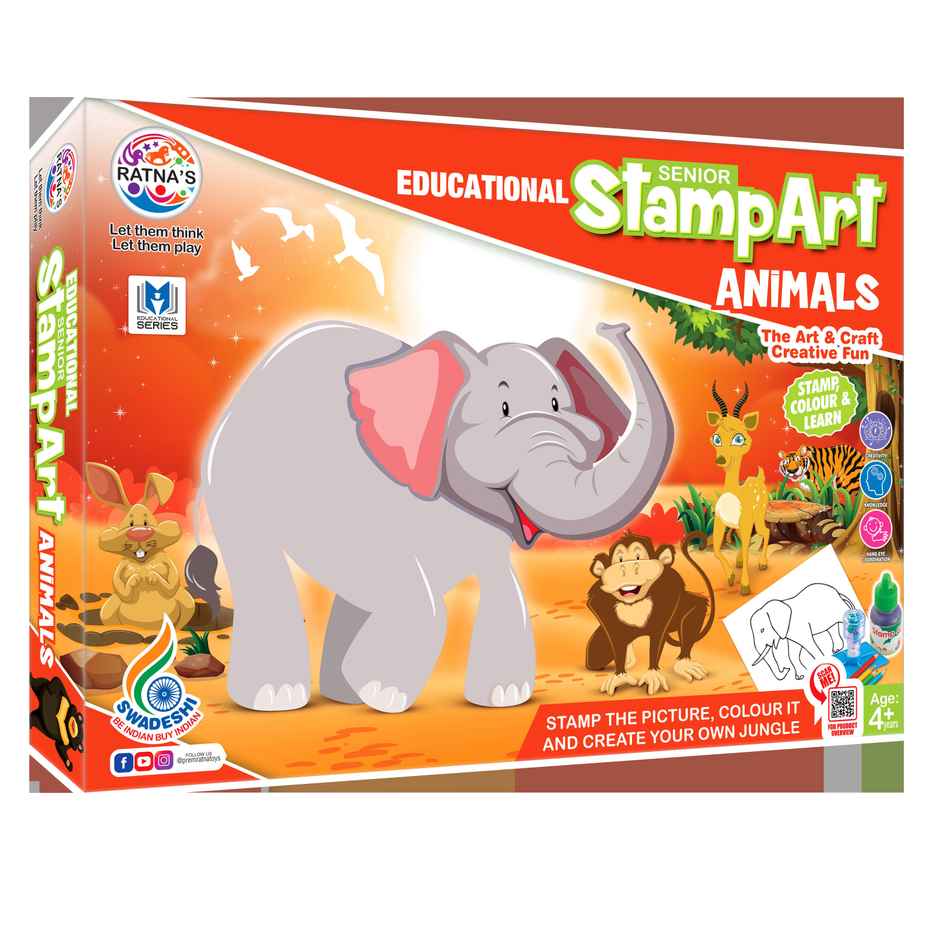 Ratna's Stamp Art | B Animal