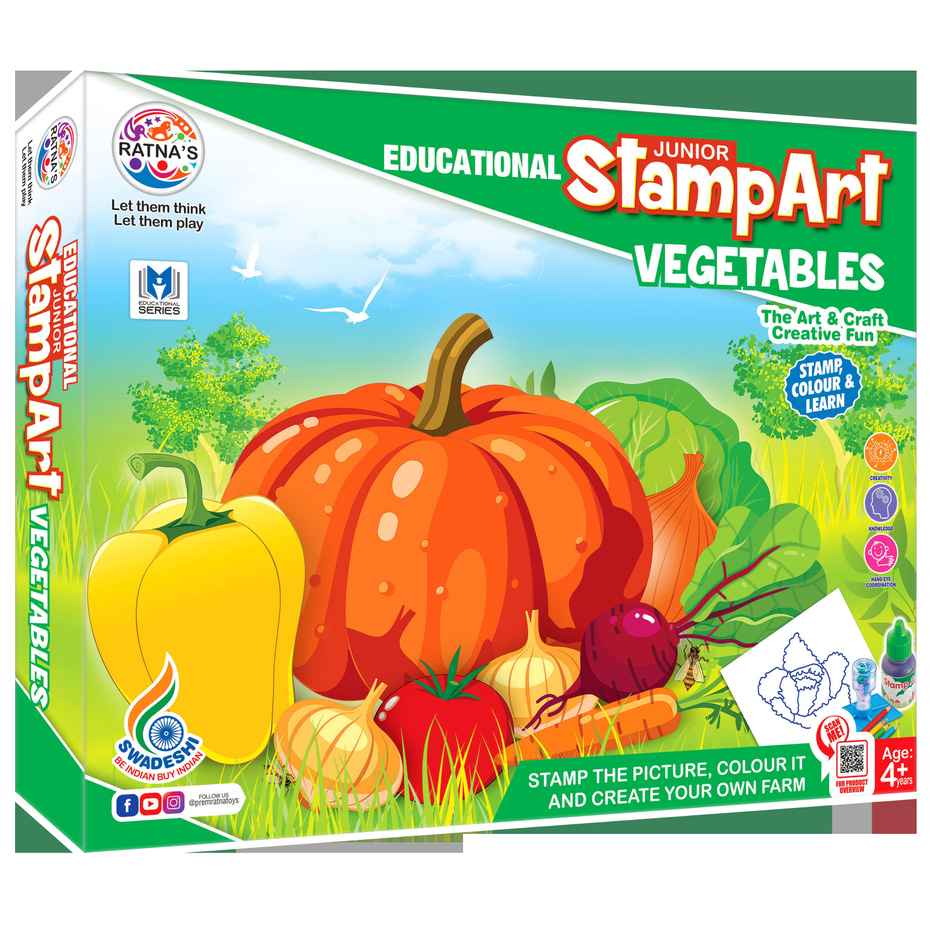 Ratna's Stamp Art | S Vegetable