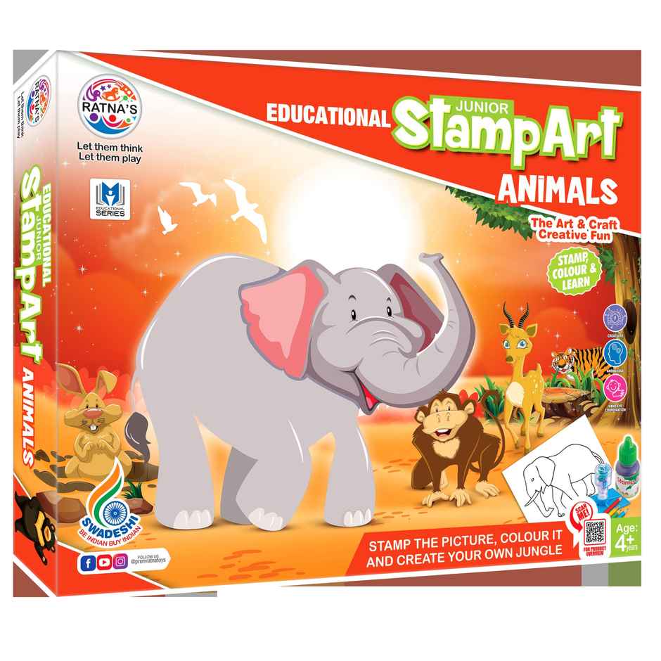 Ratna's Stamp Art | S Animal