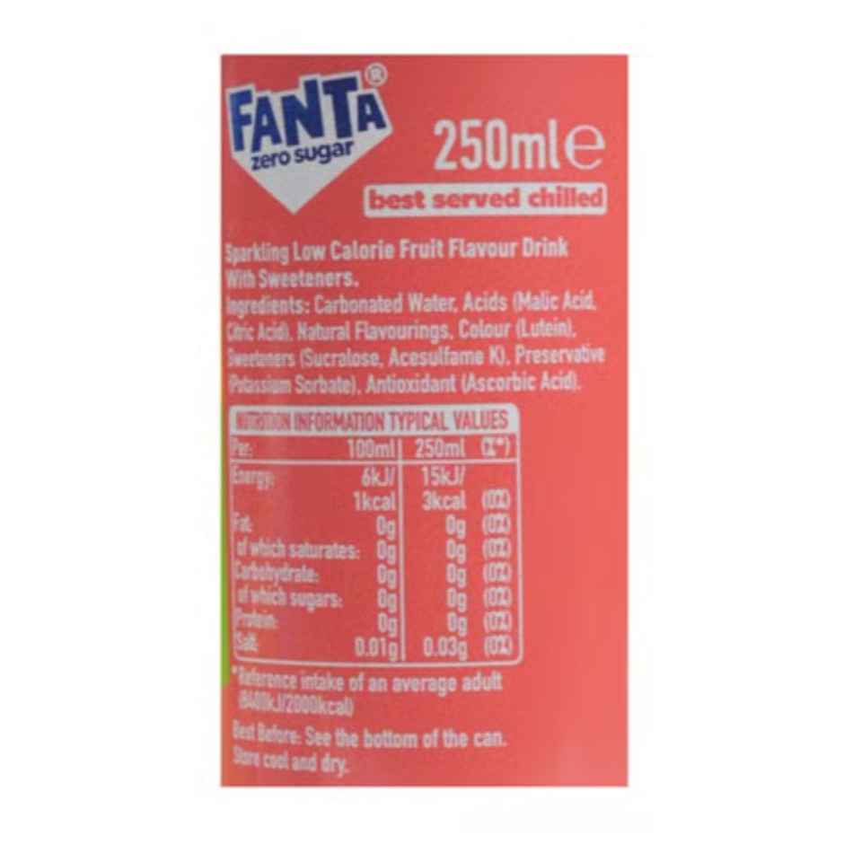 Fanta Tutti Frutti Zero Sugar