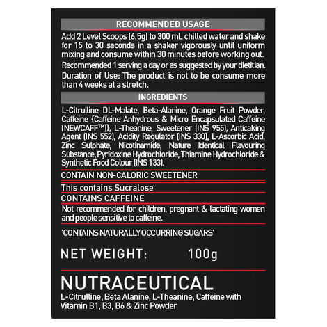 MuscleBlaze Pre Workout 200 Xtreme (Berry Bolt, 15 Servings)