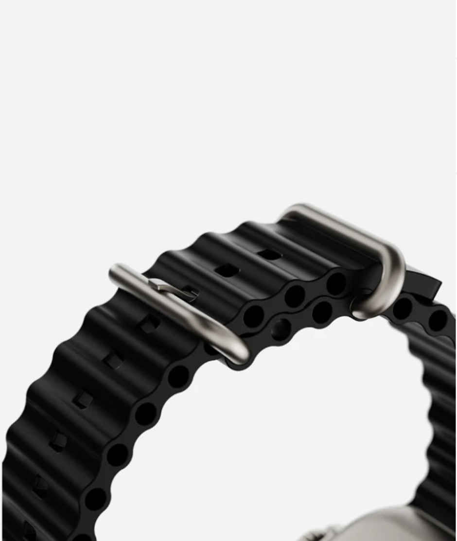 GOBOULT (Formerly Boult) Dive Evo 1.95" Screen | BT Calling | Zinc Alloy | SpO2 Smartwatch | Black