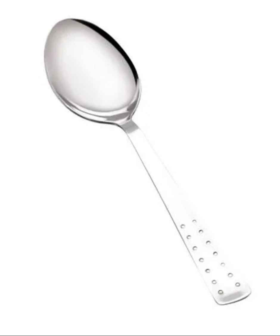 Petals Stainless Steel Dessert Spoon - Dott | 18 cm