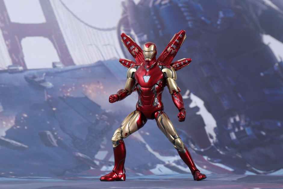 Striders Iron Man 4 Inch Action Figure Premium Superhero Collectible Toy