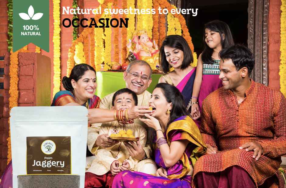 Forgreen Natural Palm Jaggery Powder