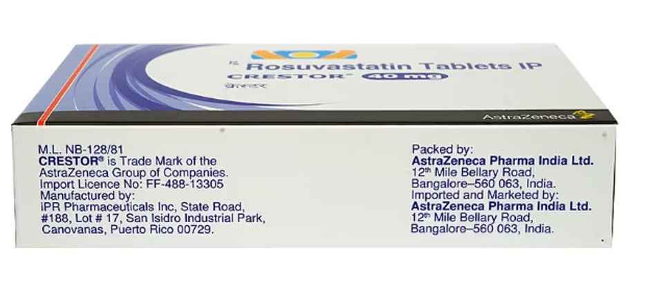 Crestor 40mg Tablet