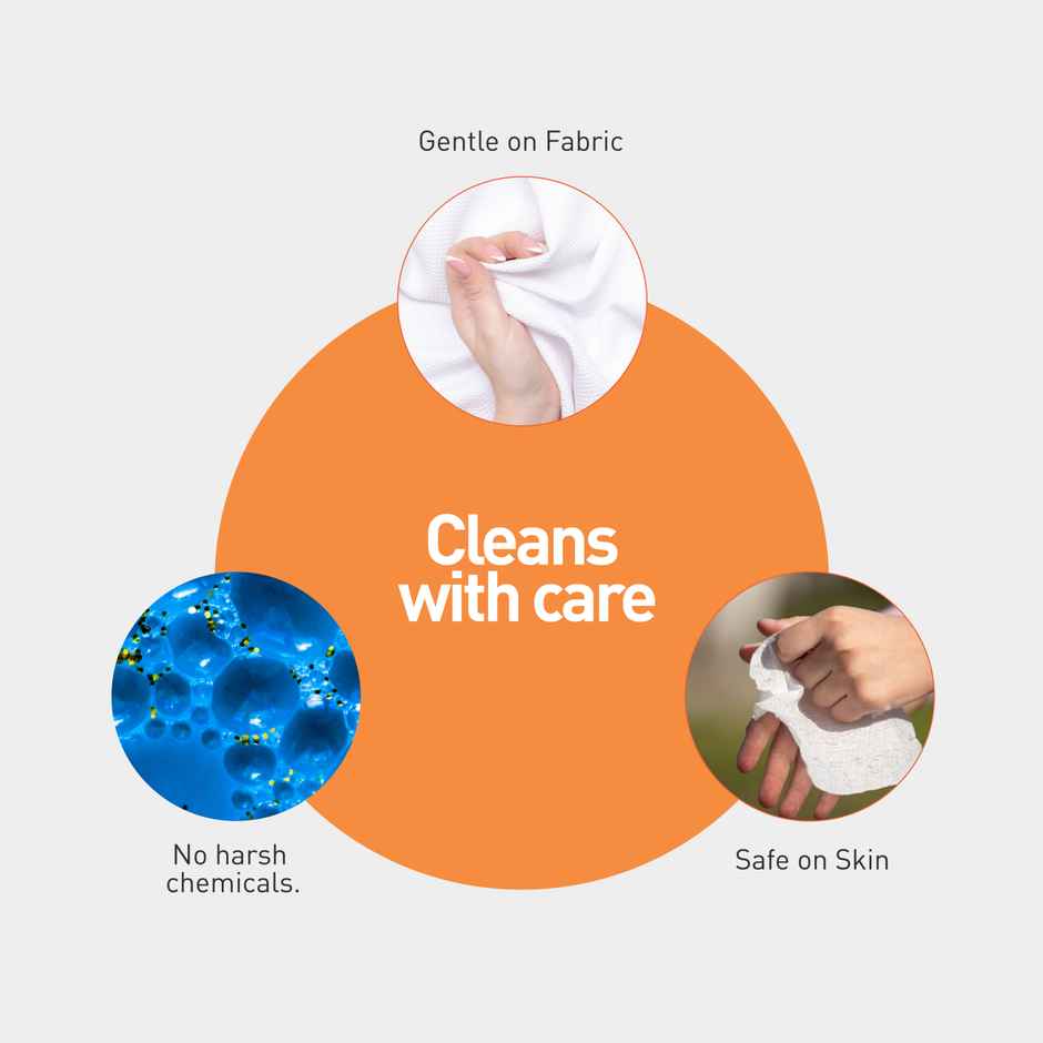 Sirona Period Stain Remover Wipes | Instant Stain Remover | Fabric Wipes for Fresh Blood Stains