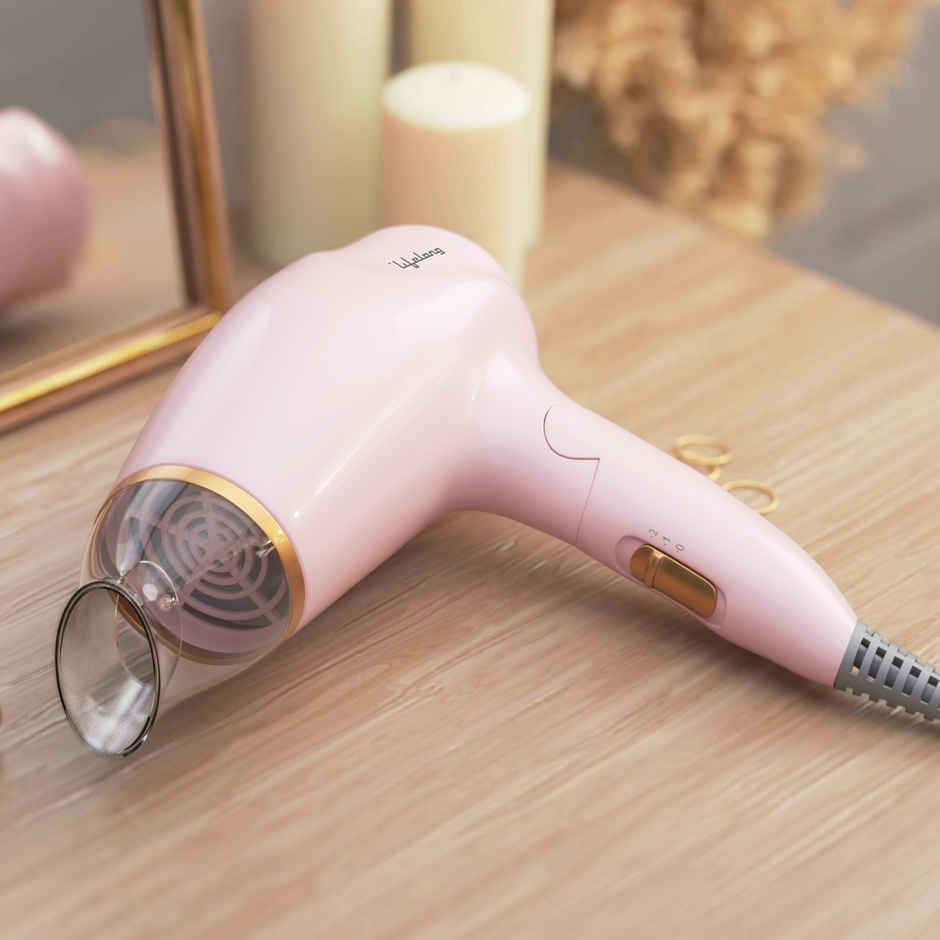 Lifelong JetSet Travel Hair Dryer with Concentrator, 1200 W