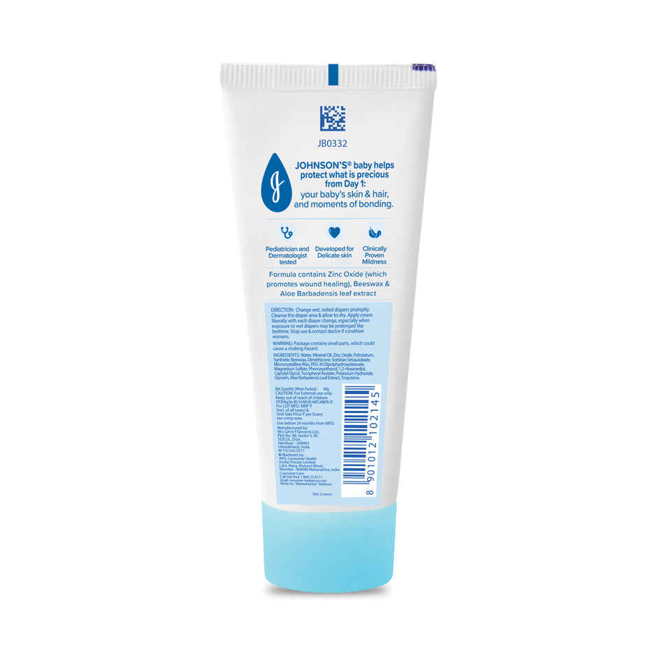 Johnson's Baby Diaper Rash Cream