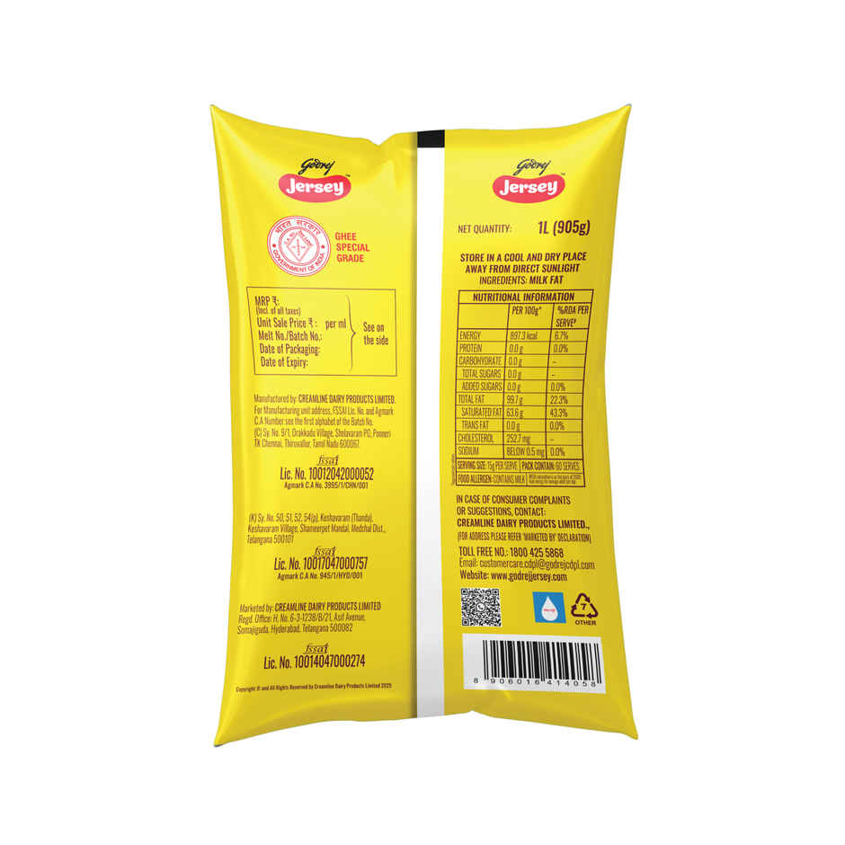 Godrej Jersey Cow Ghee | Pouch