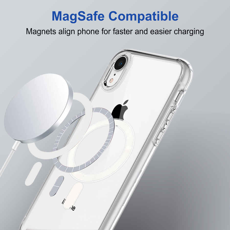 Zapcase Back Cover for Apple iPhone XR | MagSafe-Clear