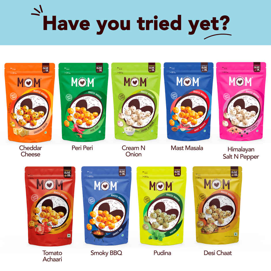 MOM Black Salt Roasted Makhana